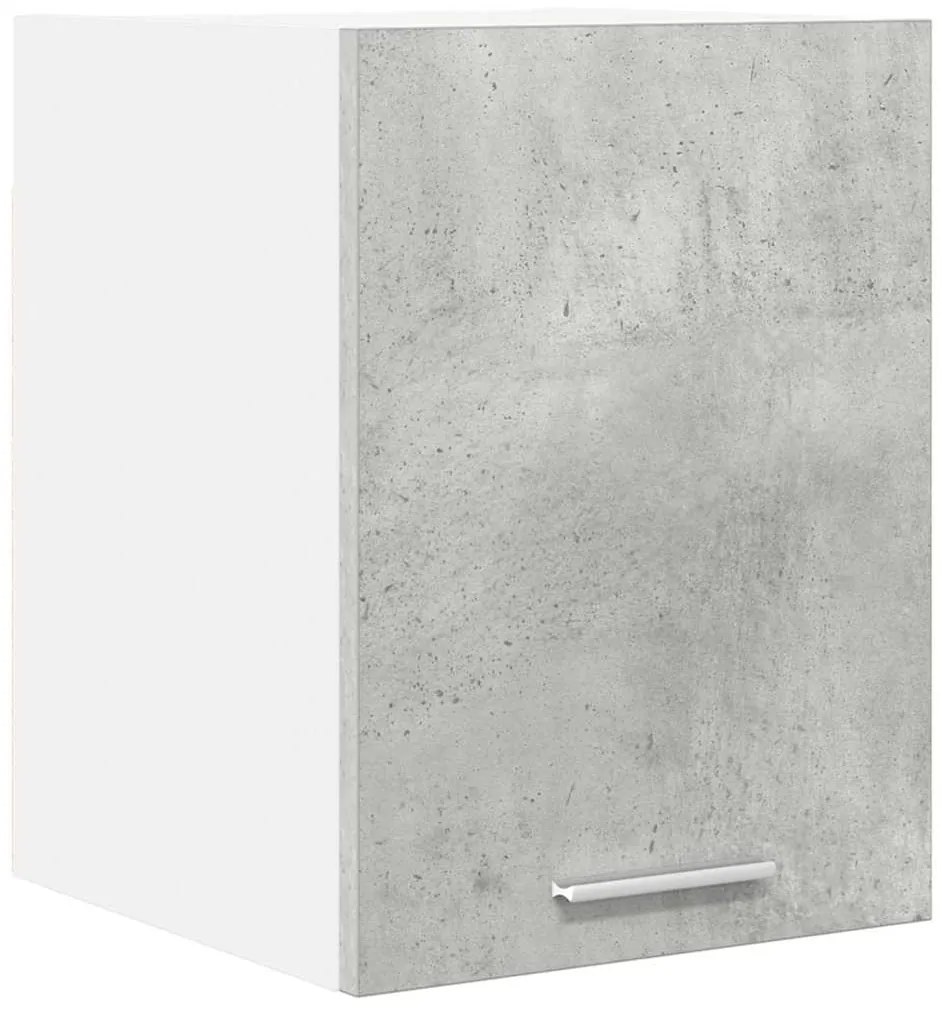 vidaXL Κρεμαστό ντουλάπι Σκυρόδεμα Γκρι και Λευκό 30 x 31 x 40 εκ.