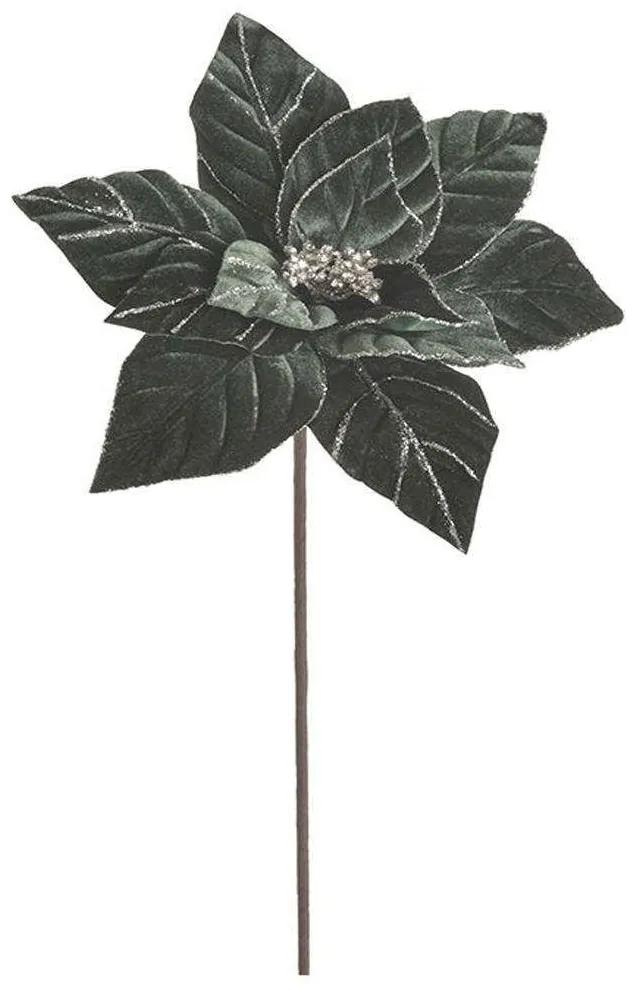 Λουλούδι-Κλαδί 2-85-652-0058 Φ28x60cm Dark Green Inart