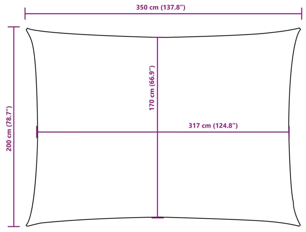 ΠΑΝΙ ΣΚΙΑΣΗΣ ΟΡΘΟΓΩΝΙΟ TAUPE 2 X 3,5 Μ. ΑΠΟ ΎΦΑΣΜΑ OXFORD 135421