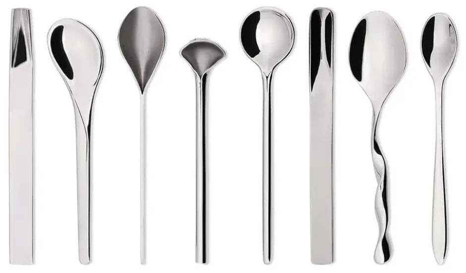 Κουταλάκια Il caffè/tè (Σετ 8Τμχ) MSPOONSET Inox Alessi Stainless Steel