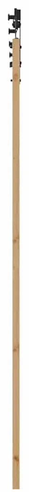 vidaXL Συρόμενη Πόρτα ORKDAL Καφέ 78 x 232 cm Μασίφ ξύλο πεύκου