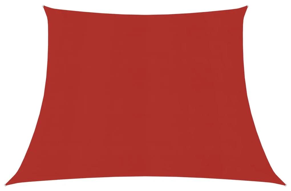 vidaXL Πανί Σκίασης Κόκκινο 3/4 x 2 μ. από HDPE 160 γρ./μ²