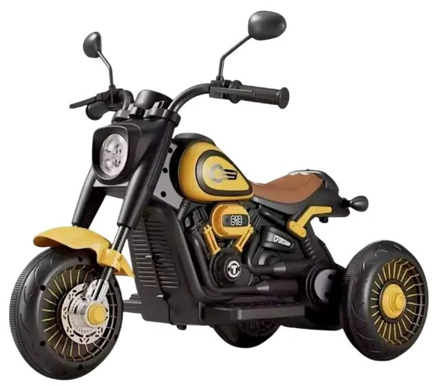 Παιδικό ηλεκτροκίνητο τρίκυκλο scooter - BJQ-818 - 701113 - Yellow-701113_y