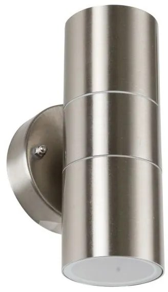 Σποτ Φωτιστικό Τοίχου Απλίκα UP-DOWN INOX 7748 Spotlight 7748 Inox