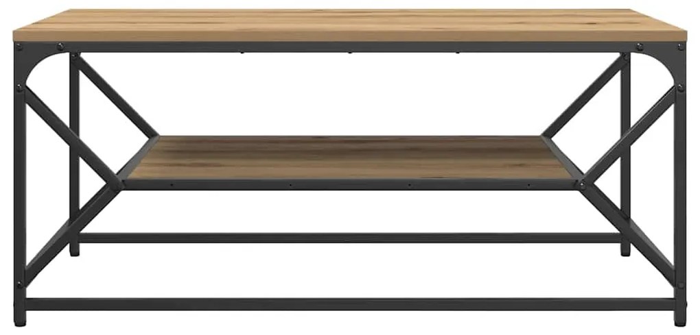 vidaXL Τραπεζάκι σαλονιού Artisan Oak 90 x 50 x 40 cm