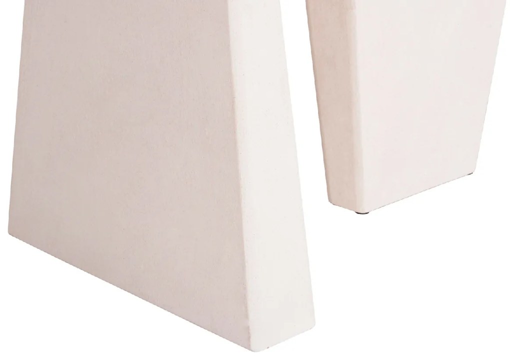 ΤΡΑΠΕΖΙ ΣΕΙΡΑ SANTORINI HM18042 ΤΟΠ ΞΥΛΟ ΕΛΑΤΟΥ-ΠΟΔΙΑ MDF ΥΠΟΛΕΥΚΑ 179x90x75Υεκ.