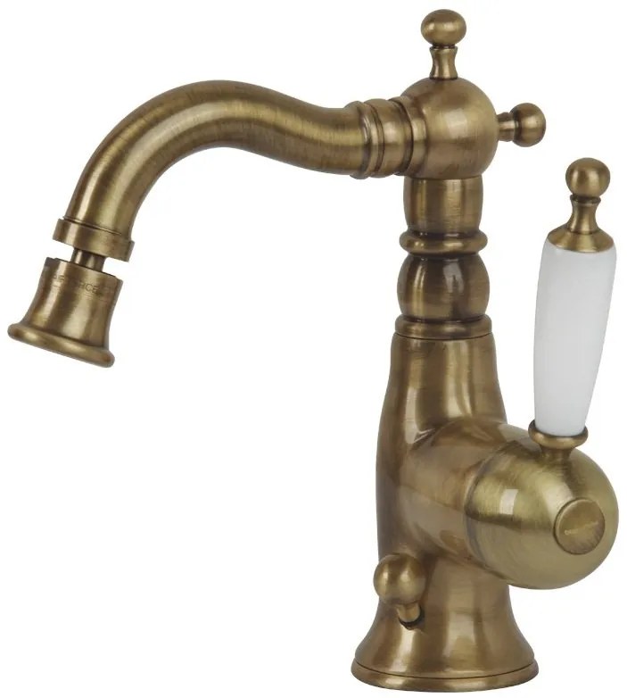 Μπαταρία μπιντέ Bugnatese Oxford II-Μπρονζέ - Λευκό