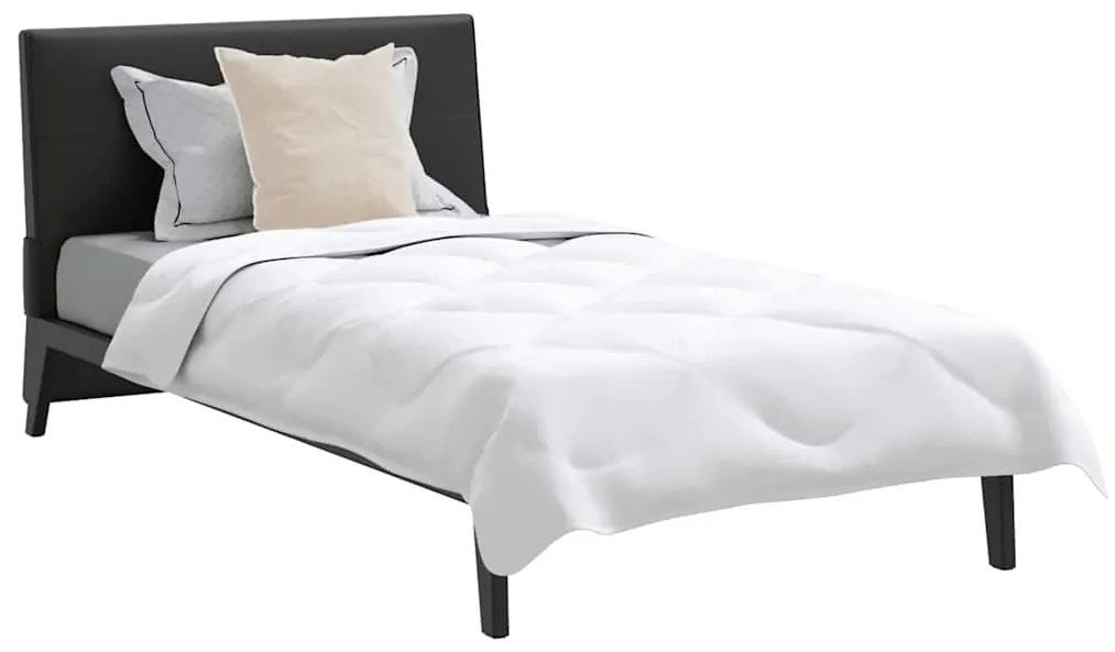 vidaXL Set Παπλώματος Χειμώνα με μαξιλάρι 2 pcs Λευκό 135 x 200 cm Μικροΐνες