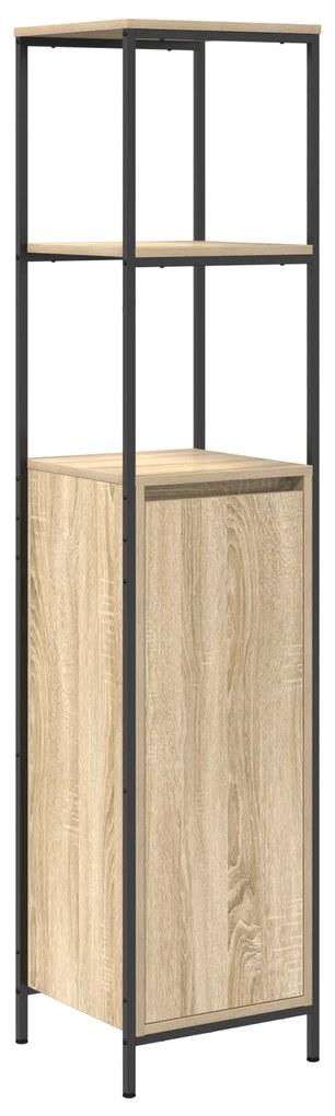 vidaXL Σετ Επίπλων Μπάνιου 5 τεμαχίων  σε Sonoma Oak Επεξεργασμένο Ξύλο