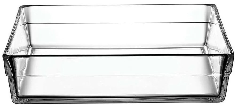 Πυρίμαχο Σκεύος Borcam SP59314G1 28,7x28,7x6,5cm 4100ml Clear Espiel Glass