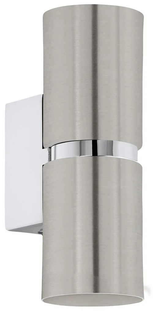 Φωτιστικό Τοίχου Led Passa 96261 Silver Eglo Metal