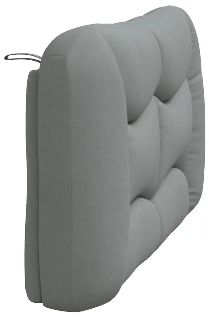 vidaXL Μαξιλάρι για Κεφαλάρι Hvar Ανοιχτό Γκρι 120 εκ. Υφασμάτινο