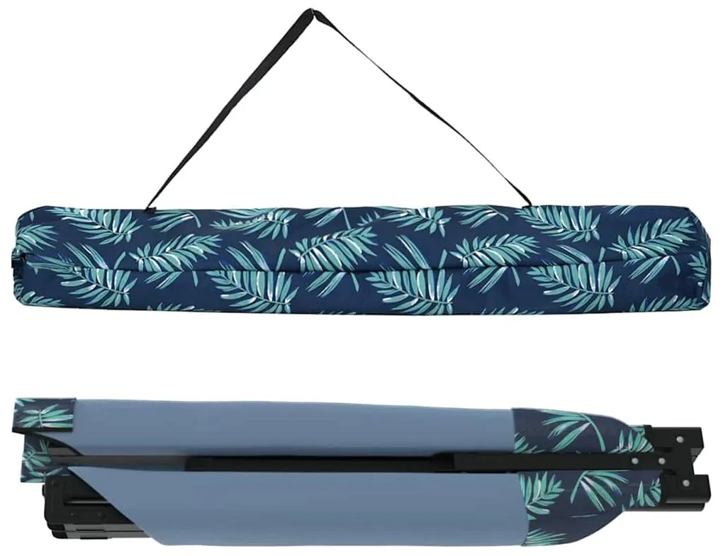 vidaXL Αναδιπλούμενο Κρεβάτι Κάμπινγκ 2 pcs Δάσος 193 x 69 x 45 εκ.