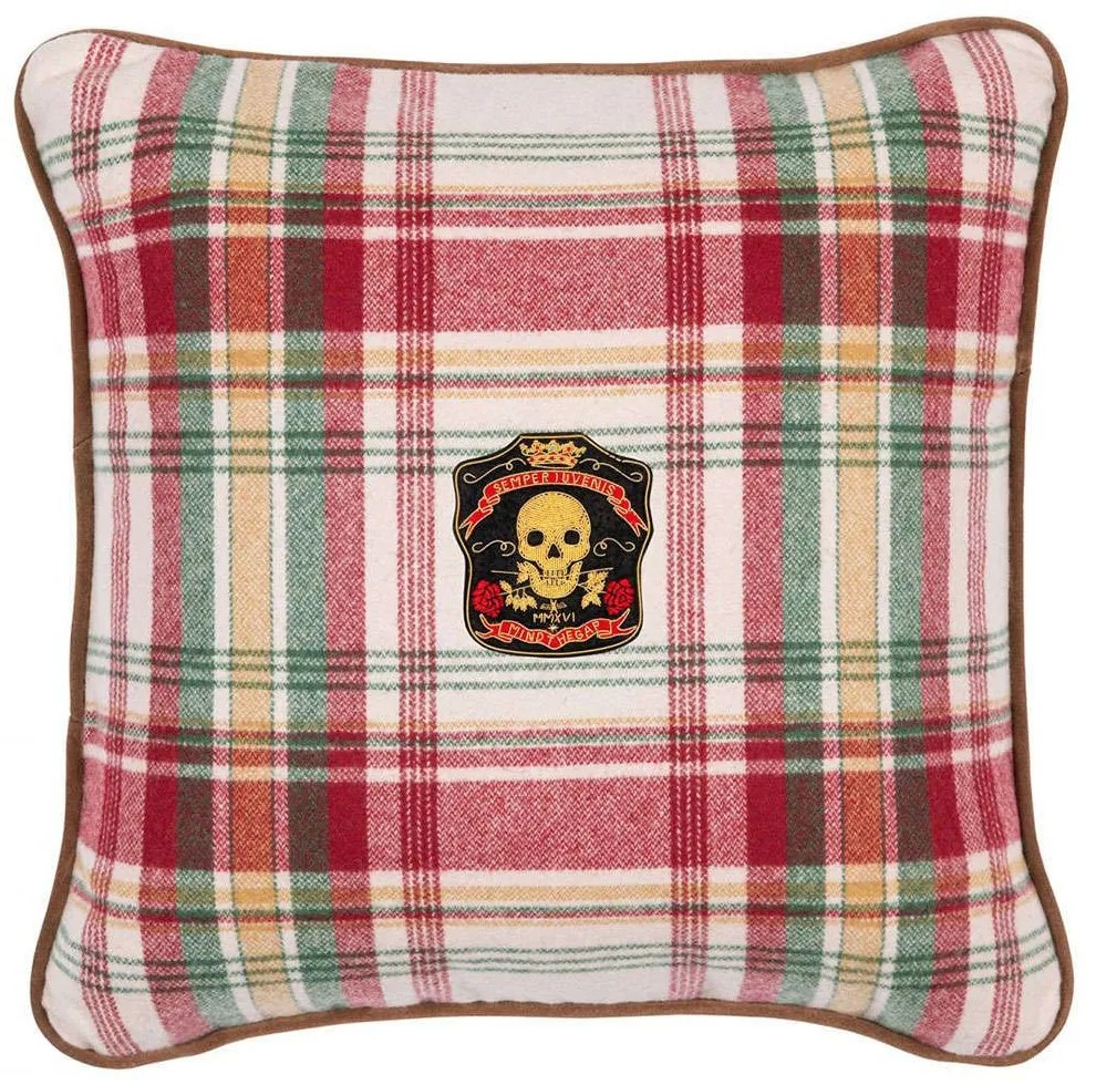 Μαξιλάρι Διακοσμητικό (Με Γέμιση) Sullivan Plaid LC40150 50x50cm Multi MindTheGap 50X50 50x50cm Fabric