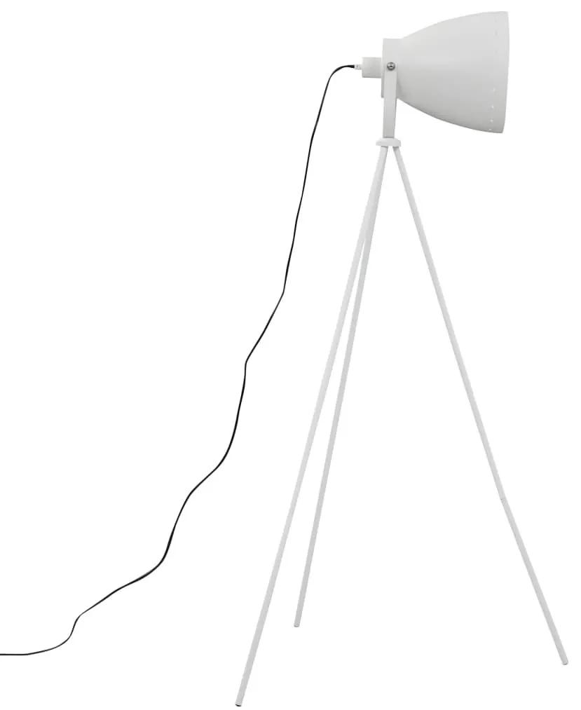 Φωτιστικό Δαπέδου με Τρίποδο Λευκό Μεταλλικό Ε27 - Λευκό