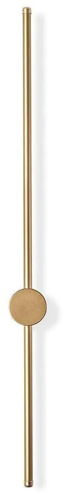 Φωτιστικό Τοίχου - Απλίκα Sword 119FRS1160 7x10x91cm Led 13W 3000K Gold Opviq