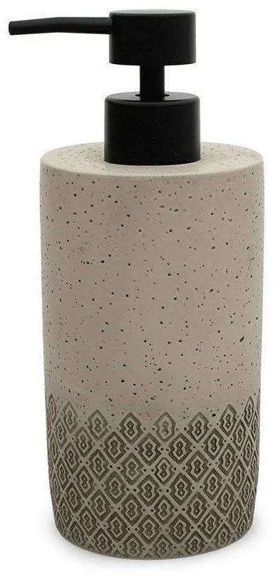 Δοχείο Κρεμοσάπουνου Native 02-11901 7,8x18,6cm Beige-Brown Estia Cement