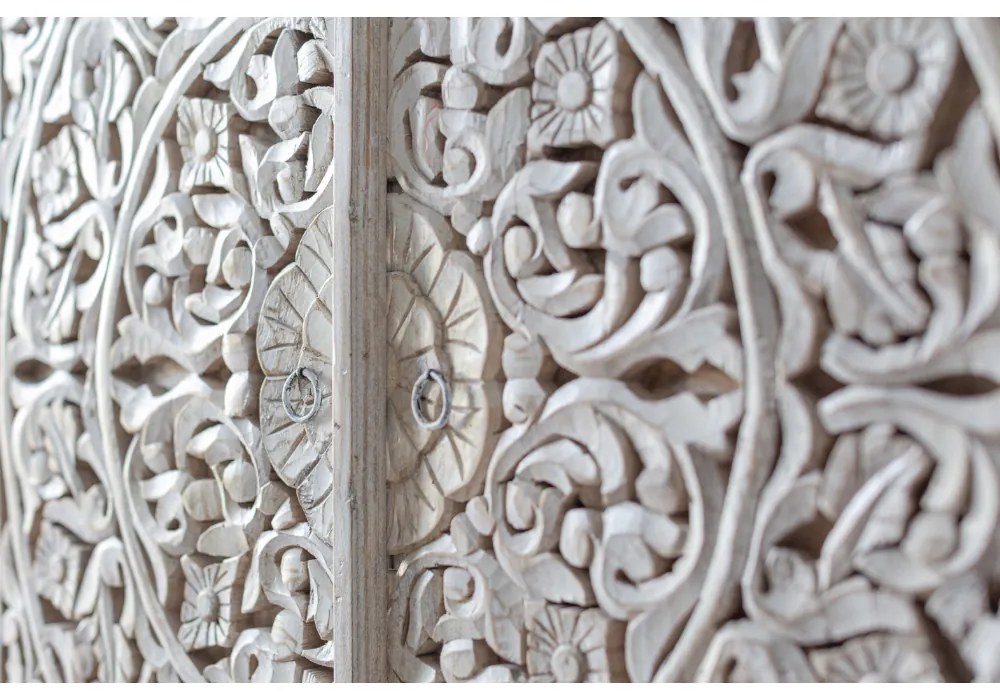 ROXANI ΜΠΟΥΦΕΣ ΦΥΣΙΚΟ 180x40xH102cm - 05-0300 - 05-0300