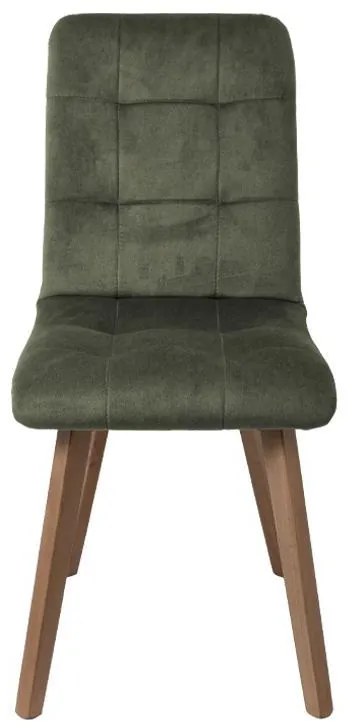 Καρέκλα Τραπεζαρίας NEW T-17 Fylliana Λαδί με Grey Oak πόδια 42x48x87εκ. 2αδα 42x48x87 εκ.
