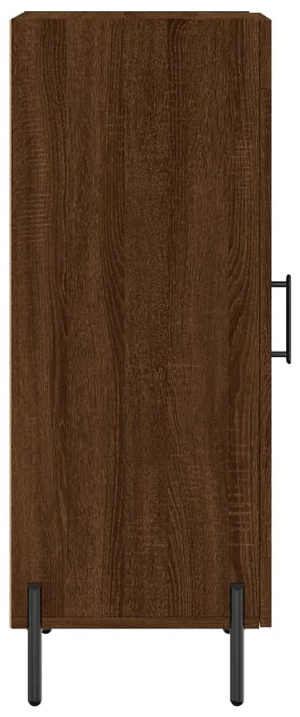 vidaXL Ντουλάπι Καφέ Δρυς 34,5 x 34 x 90 εκ. Επεξεργασμένο Ξύλο