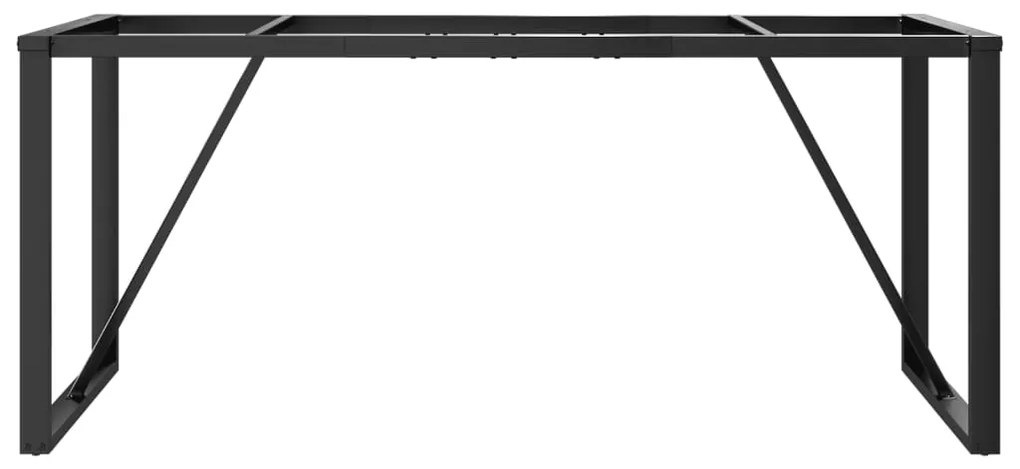 vidaXL Πόδια Τραπεζαρίας σε Σχήμα «Ο» 160x80x73 εκ. Ατσάλι