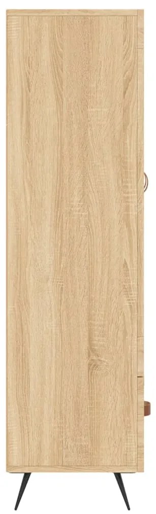 vidaXL Ντουλάπα Sonoma Δρυς 69,5 x 31 x 115 εκ. από Επεξεργασμένο Ξύλο