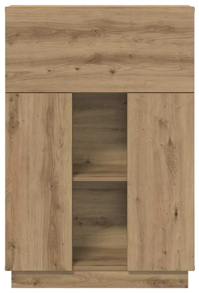 vidaXL Γραφείο Artisan Oak 71.5 x 31.5 x 106.5 εκ Επεξεργασμένο ξύλο