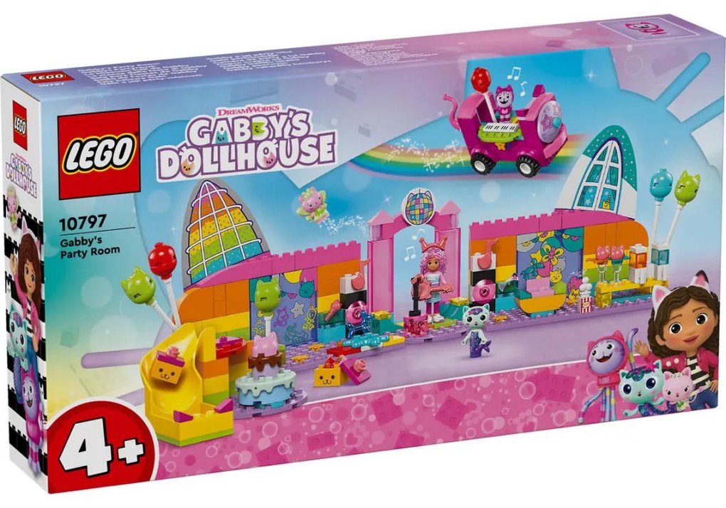 Lego 10797 Gabby's Dollhouse Gabby’s Party Room για 4+ Ετών