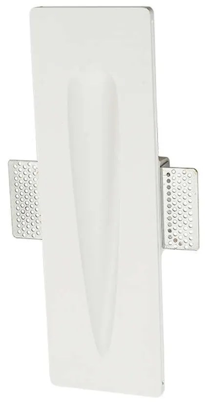 Φωτιστικό Τοίxου - Απλίκα Χωνευτή Trimless Macy G8008MR Έμμεσου Φωτισμού MR11 12V White Aca