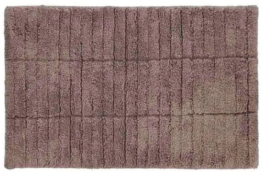 Ταπέτο Μπάνιου Tiles 26452 50x80cm Taupe Zone Denmark 50 X 80 100% Cotton