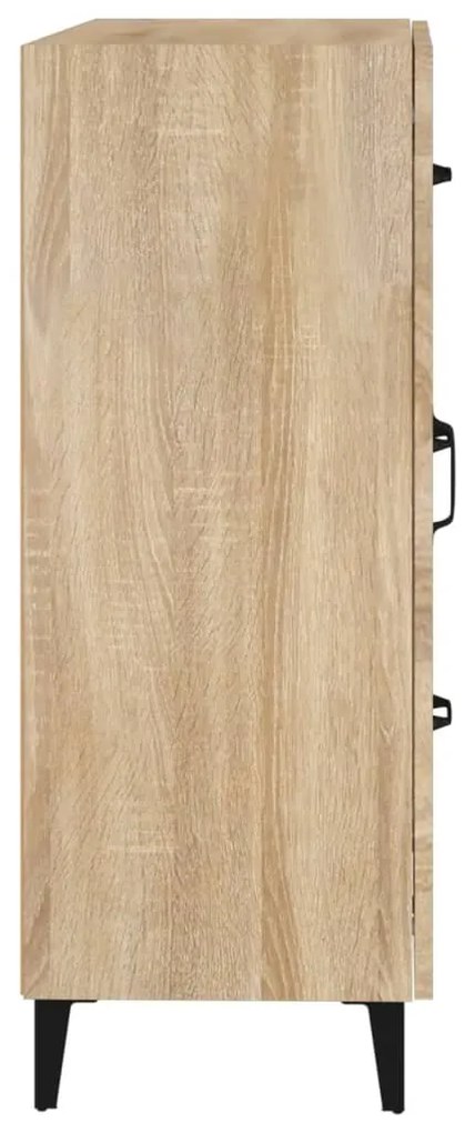 vidaXL Ντουλάπι Sonoma Δρυς 69,5 x 34 x 90 εκ. από Επεξεργασμένο Ξύλο