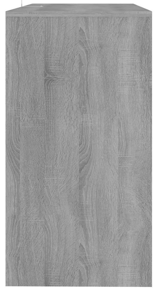 vidaXL Τραπέζι Κονσόλα Γκρι Sonoma 89x41x76,5 εκ. Επεξεργασμένο Ξύλο