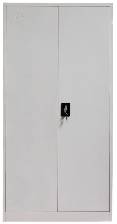 Ντουλάπα Urgen Μεταλλική Ανοιχτό Γκρί 90x40x180 εκ. 90x40x180 εκ.