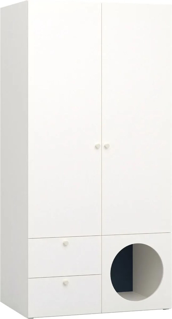 Ντουλάπα Reli Δίφυλλη 1H-Mple