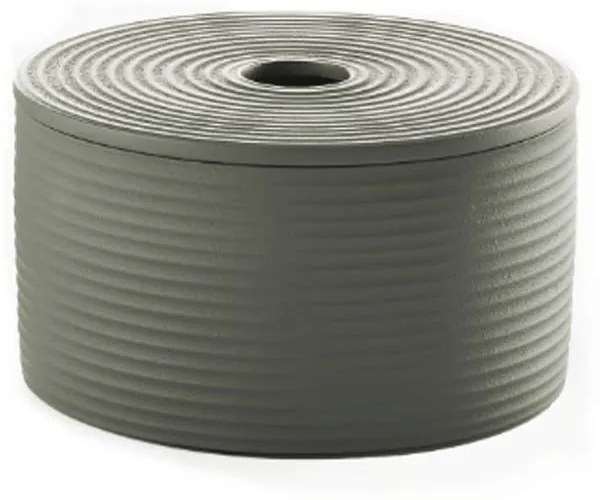 Δοχείο Αποθήκευσης Lim S 131019 12,7x7,6cm Grey Philippi Αλουμίνιο