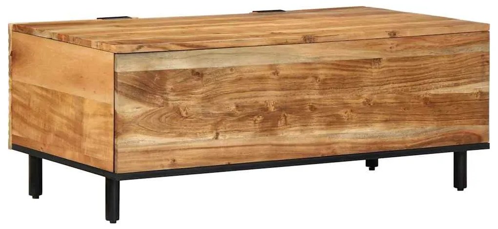 vidaXL Τραπεζάκι σαλονιού Καφέ 100 x 54 x 40 εκ Μασίφ ξύλο ακακίας