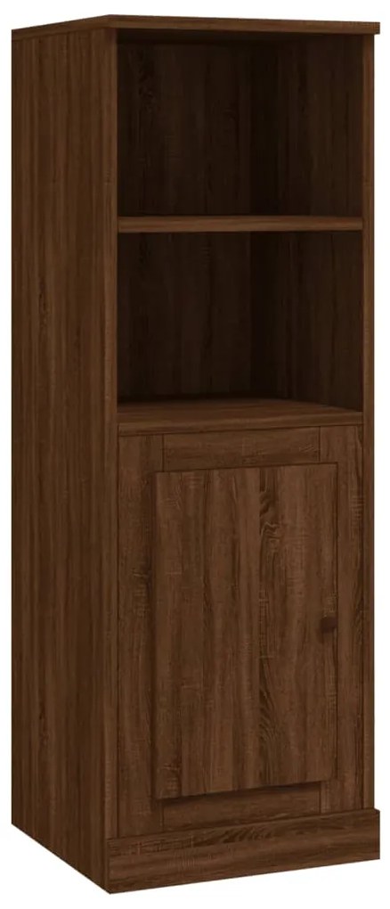 vidaXL Ντουλάπι Καφέ δρυς 36x35,5x103,5 εκ. από Επεξεργασμένο Ξύλο
