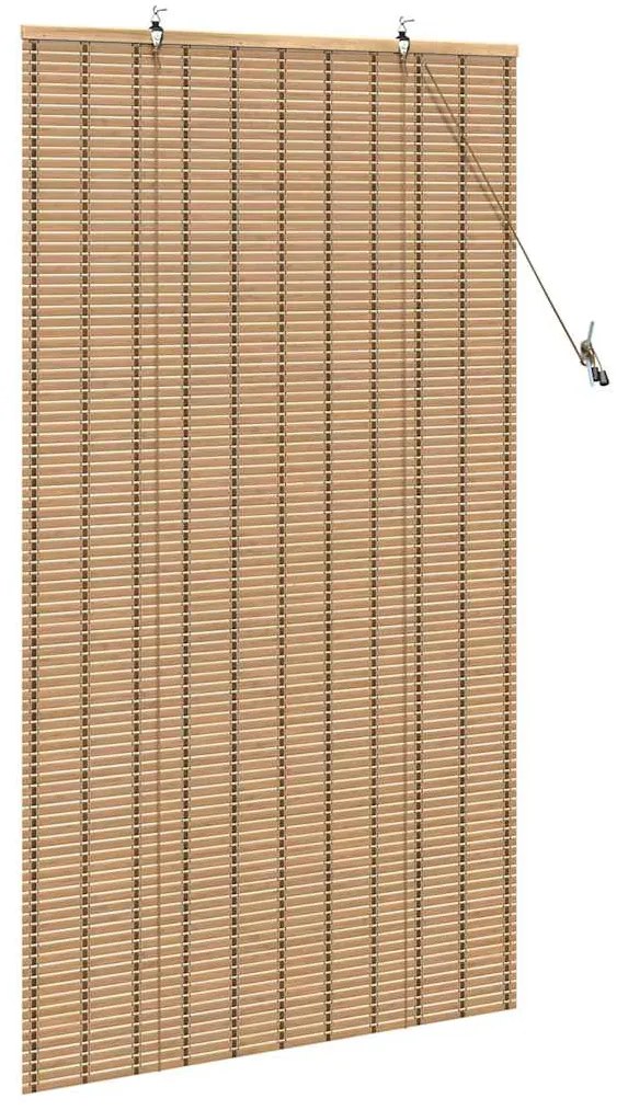 vidaXL Ρόλερ και Σκιάδια Ανοιχτό καφέ 100 x 160 cm Μπαμπού