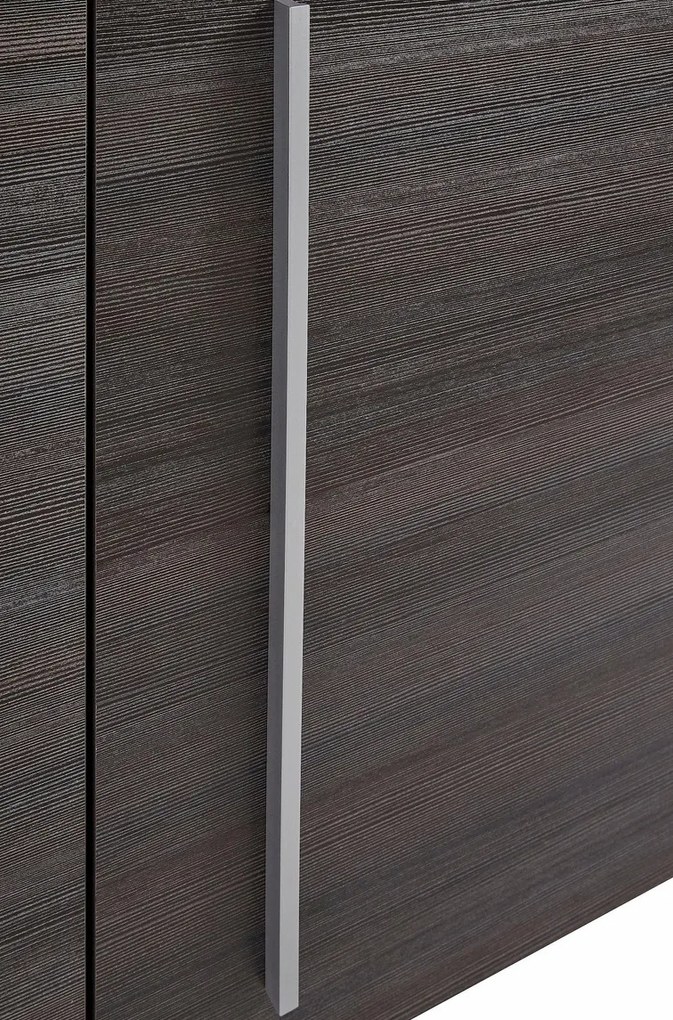 Ντουλάπι Austin AD107, Σκούρα δρυς, Καρυδί, 92x182cm, Ο αριθμός των θυρών: 439cm, Πλαστικοποιημένη μοριοσανίδα | Epipla1.gr