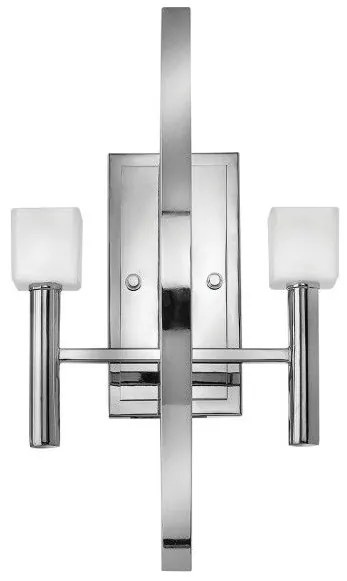 Απλίκα Φωτιστικό Τοίχου  2xG9  Χρώμιο Mondo QN-MONDO2 Quintiesse Elstead Lighting QN-MONDO2 Χρώμιο