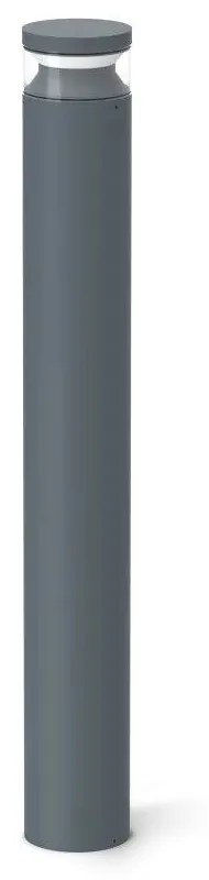 Φωτιστικό Δαπέδου Boeing H100 327266 3000K 1700lm 13x100cm Anthracite Ideal Lux