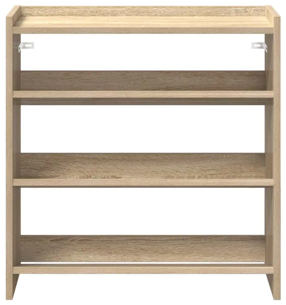 Ράφι παπουτσιών  Sonoma Oak 60x25x62 cm Κατασκευασμένο ξύλο 859889