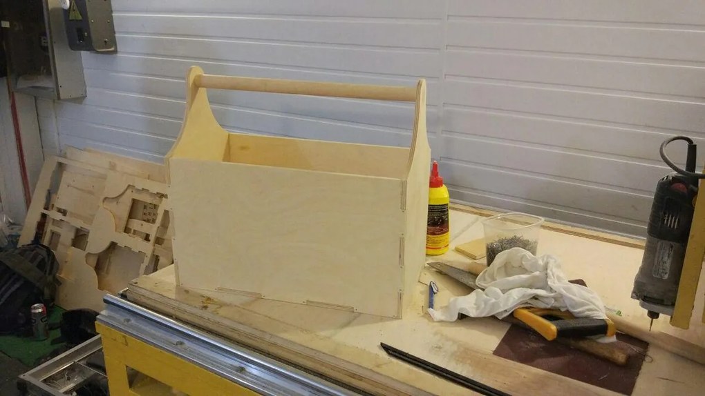 Intra απο ξύλο plywood 3mm-4mm πάχος - Box CNC Router Template DWG File Δίασταση 30x30 cm Intraeaxys-075yy8mo