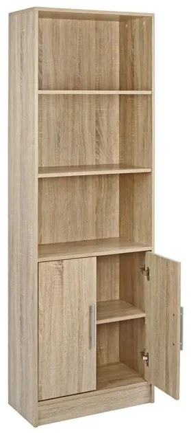 ΒΙΒΛΙΟΘΗΚΗ ΜΕΛΑΜΙΝΗΣ ENSLEY HM2027.02 SONAMA 60X30X180 εκ. - 0519908 - HM2027.02