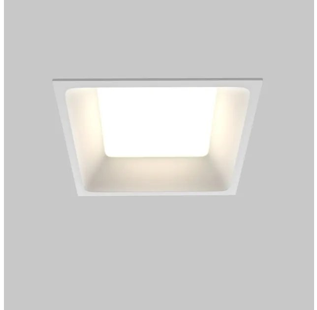 Χωνευτό Σποτ Φωτιστικό Μπάνιου LED 12W Λευκό ΙΡ44 Downlight 3CCT Okno DL056-12W3-4-6K-W Maytoni DL056-12W3-4-6K-W