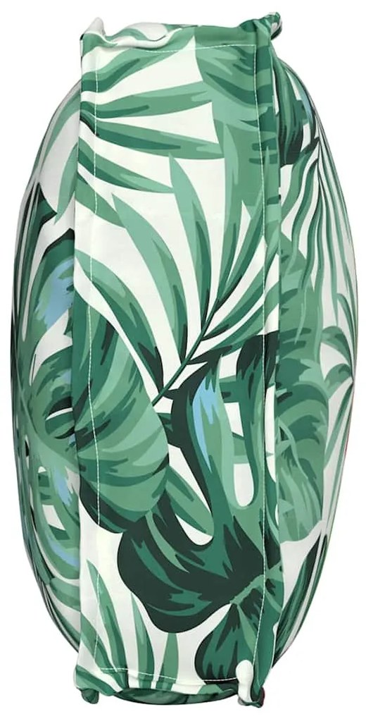 vidaXL Μαξιλάρι Φύλλο Σχέδιο Φύλλου 70 x 40 x 12 cm Ύφασμα Όξφορντ