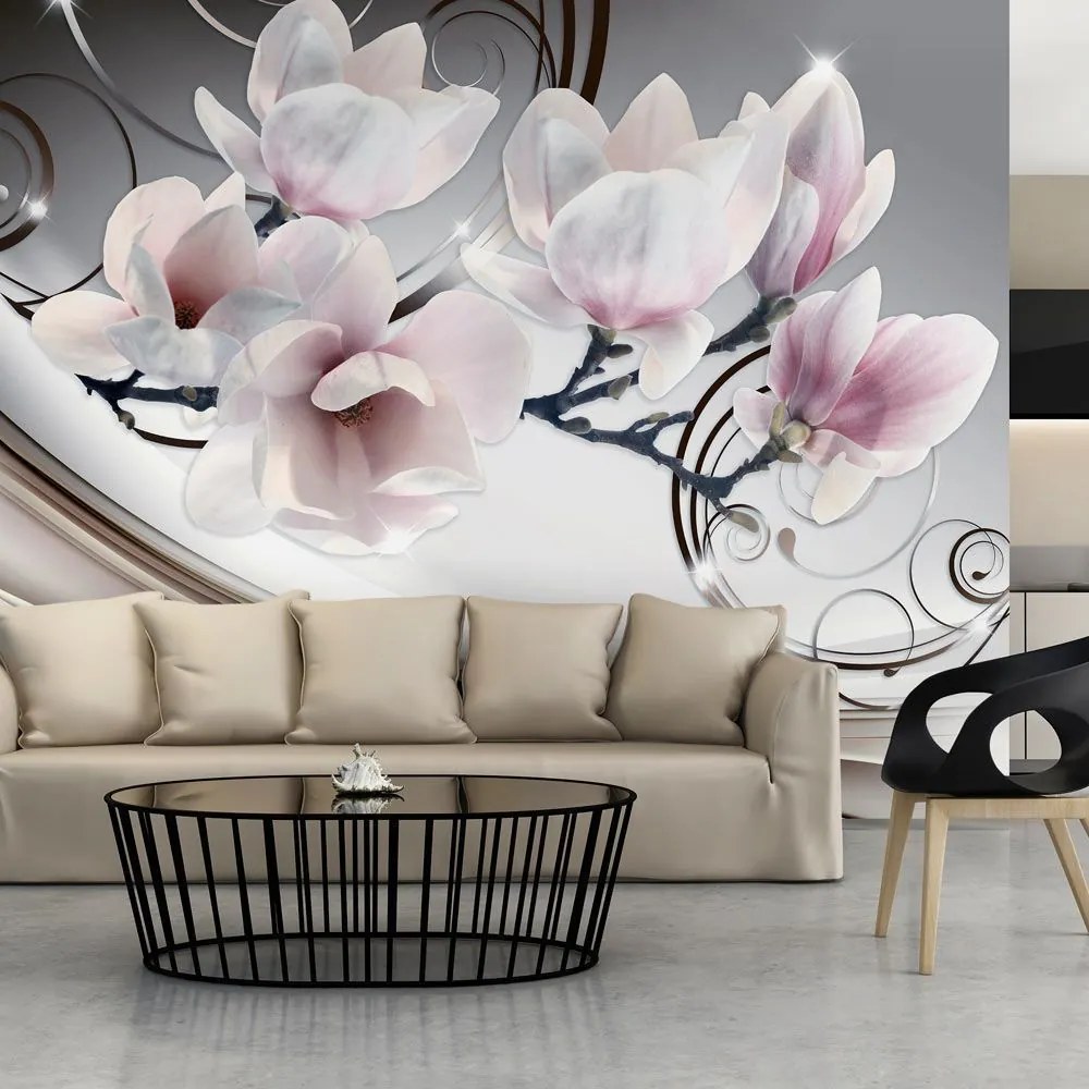 Αυτοκόλλητη φωτοταπετσαρία - Beauty of Magnolia - 196x140