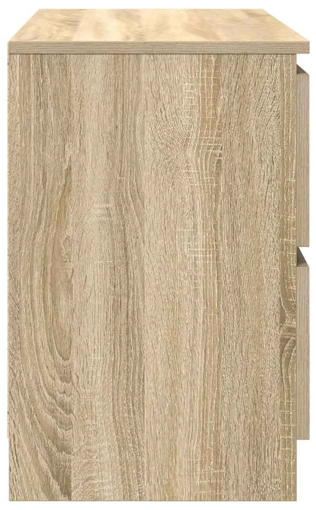 vidaXL Έπιπλο Τηλεόρασης Sonoma Δρυς 80x35x54 εκ. Επεξ. Ξύλο