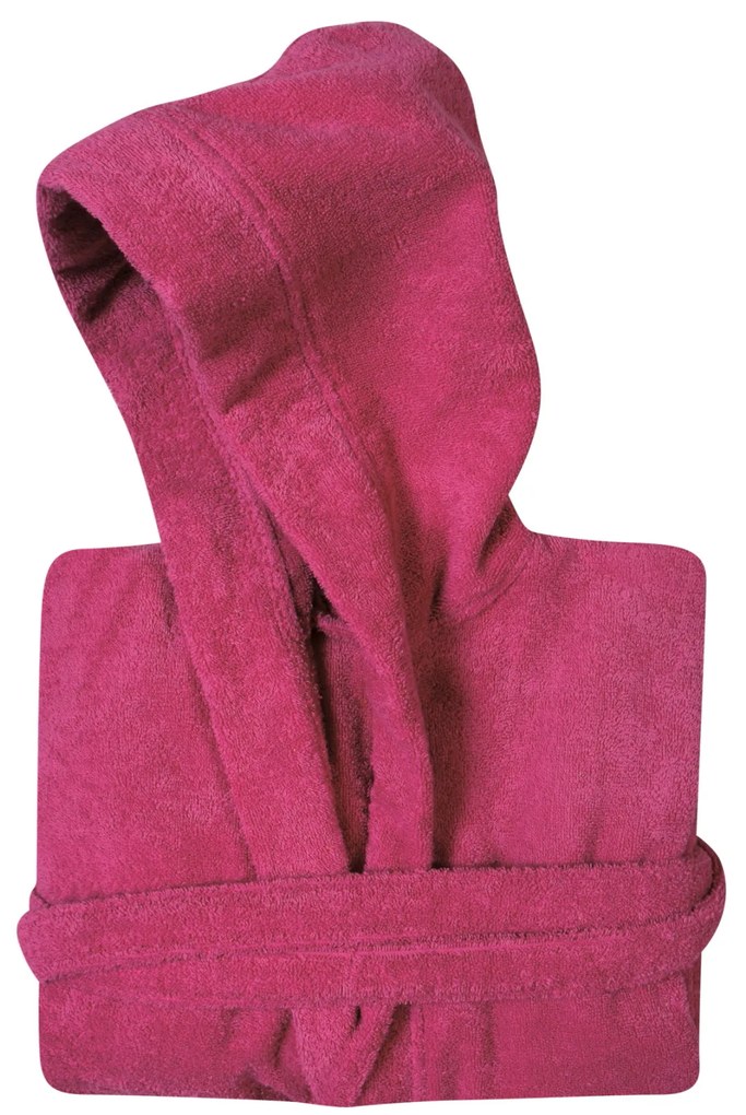 Μπουρνούζι Ενηλίκων Βαμβακερό Large Casual 5904 Fuchsia Das Home