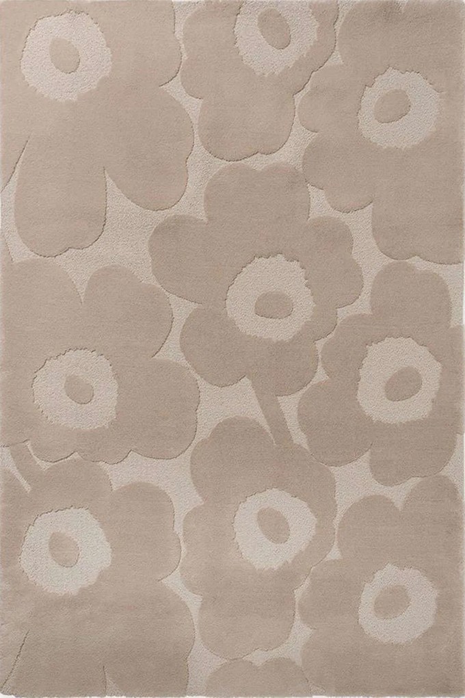 Χαλί Unikko 132201 Light Beige Marimekko 250X350cm